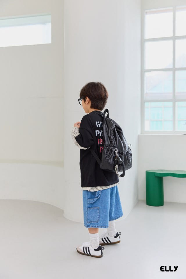 Ellymolly - Korean Children Fashion - #discoveringself - Capenda Denim Pants - 4