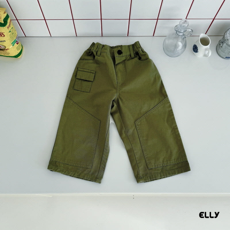 Ellymolly - Korean Children Fashion - #kidsshorts - Mini Pocket Abang Pants - 5