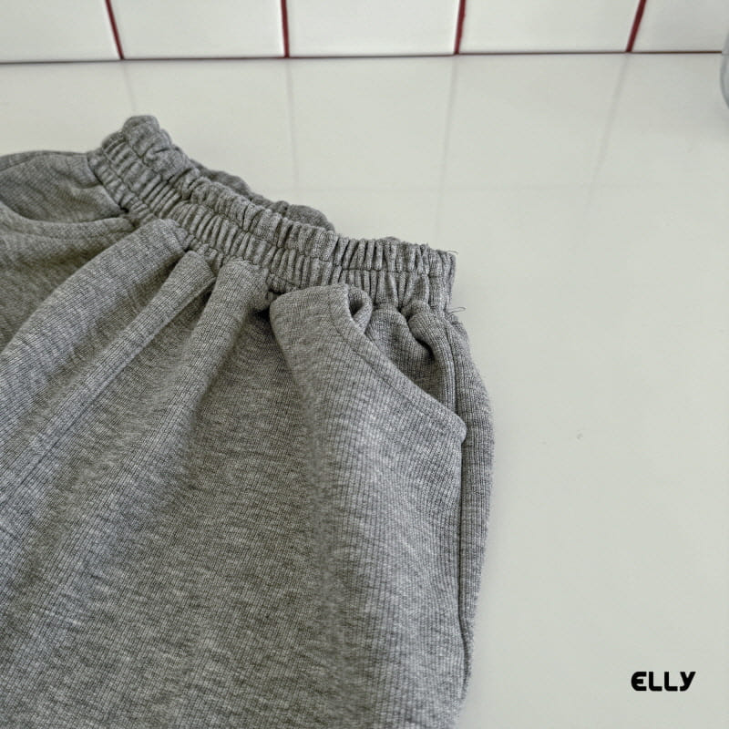 Ellymolly - Korean Children Fashion - #fashionkids - Initials Wide Pants - 4
