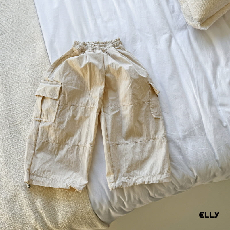 Ellymolly - Korean Children Fashion - #kidsshorts - Wa Sha Cargo String Pants - 2