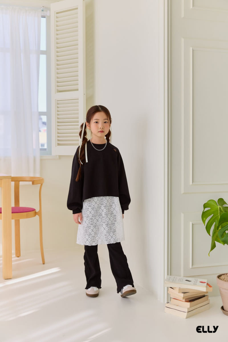 Ellymolly - Korean Children Fashion - #kidsstore - Lace Sleeveless One-Piece - 11