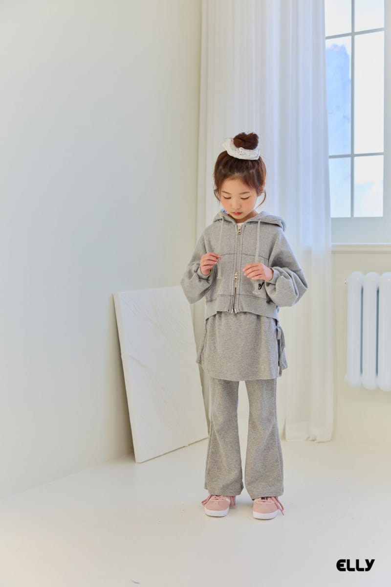 Ellymolly - Korean Children Fashion - #kidsstore - Terry Wrap Boots Cut Pants - 5