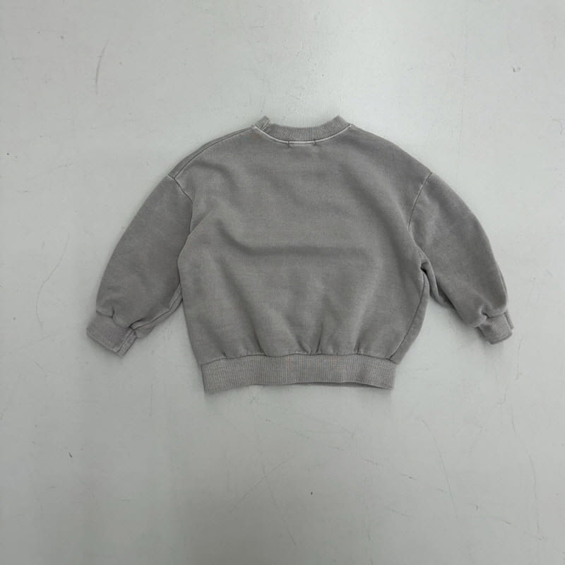 Ellymolly - Korean Children Fashion - #kidsstore - Wolf Dyeing Sweatshirt - 8