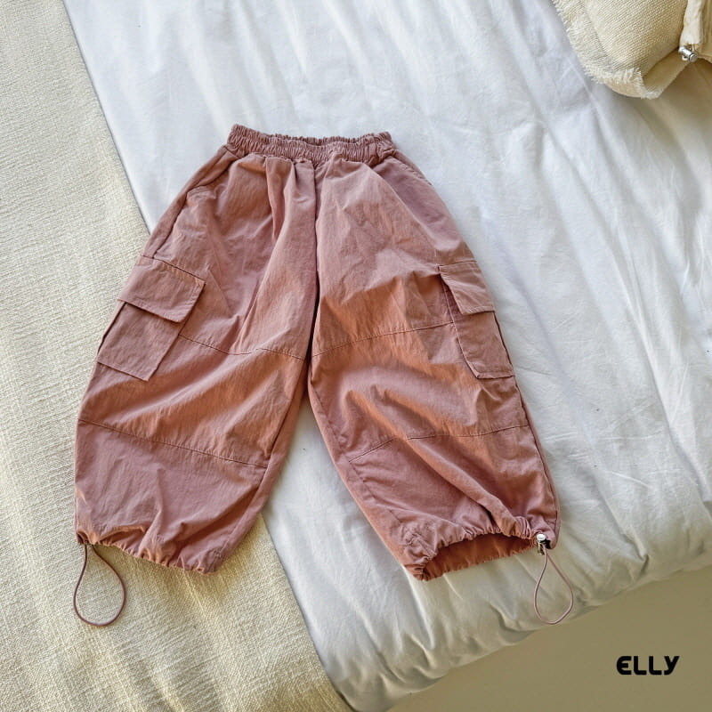 Ellymolly - Korean Children Fashion - #kidsstore - Wa Sha Cargo String Pants - 3