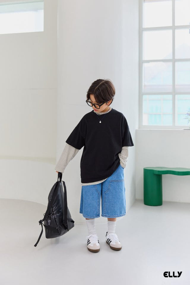Ellymolly - Korean Children Fashion - #kidsstore - Capenda Denim Pants - 6