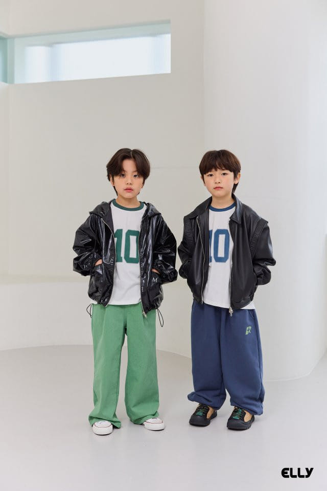 Ellymolly - Korean Children Fashion - #kidsstore - Ten Slit Short Sleeve Tee - 5