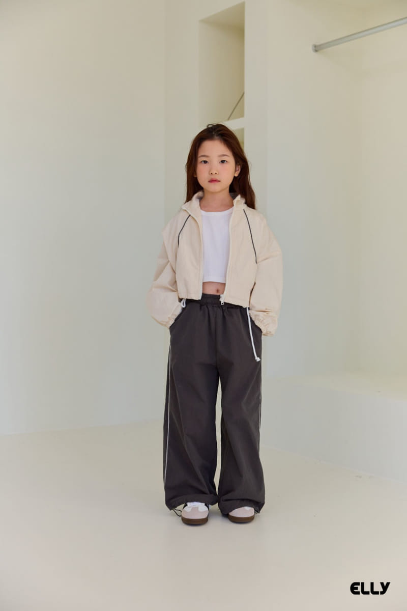 Ellymolly - Korean Children Fashion - #kidzfashiontrend - Side Ribbon String Pants - 3