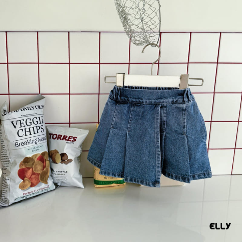 Ellymolly - Korean Children Fashion - #kidzfashiontrend - Tu Tu Wrinkle Curot Skirt Pants