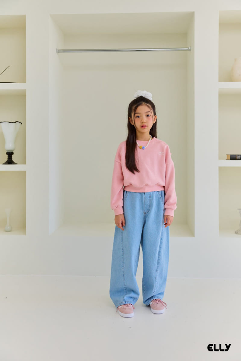 Ellymolly - Korean Children Fashion - #Kfashion4kids - Curve Denim Pants - 4