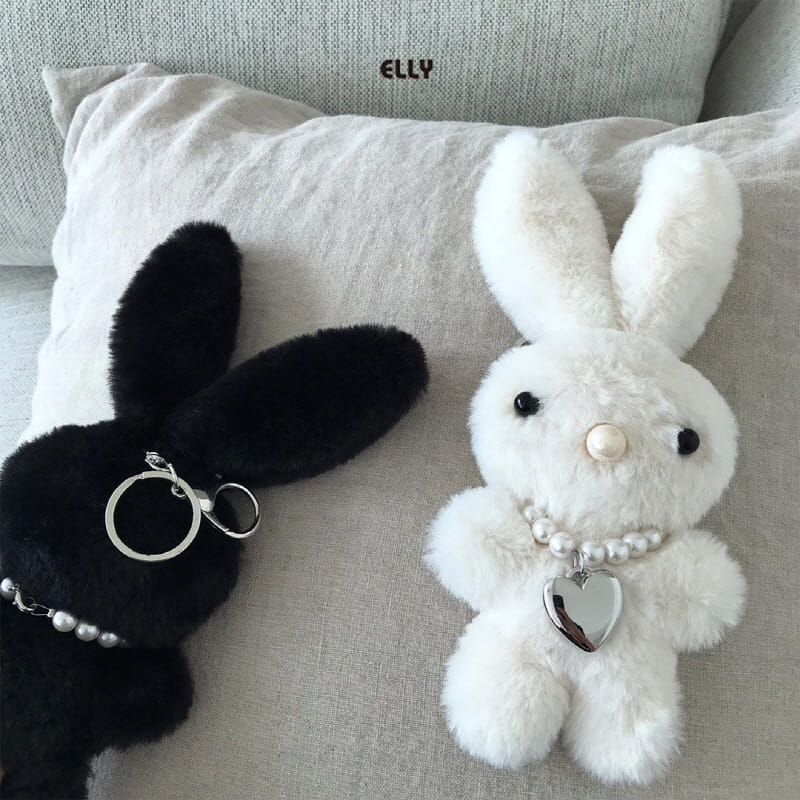Ellymolly - Korean Children Fashion - #Kfashion4kids - Big Rabbit Key Ring - 4