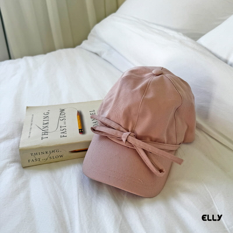 Ellymolly - Korean Children Fashion - #littlefashionista - Ribbon Ball Cap - 2