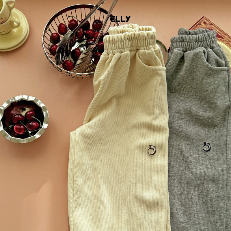 Ellymolly - Korean Children Fashion - #littlefashionista - Initials Wide Pants - 8