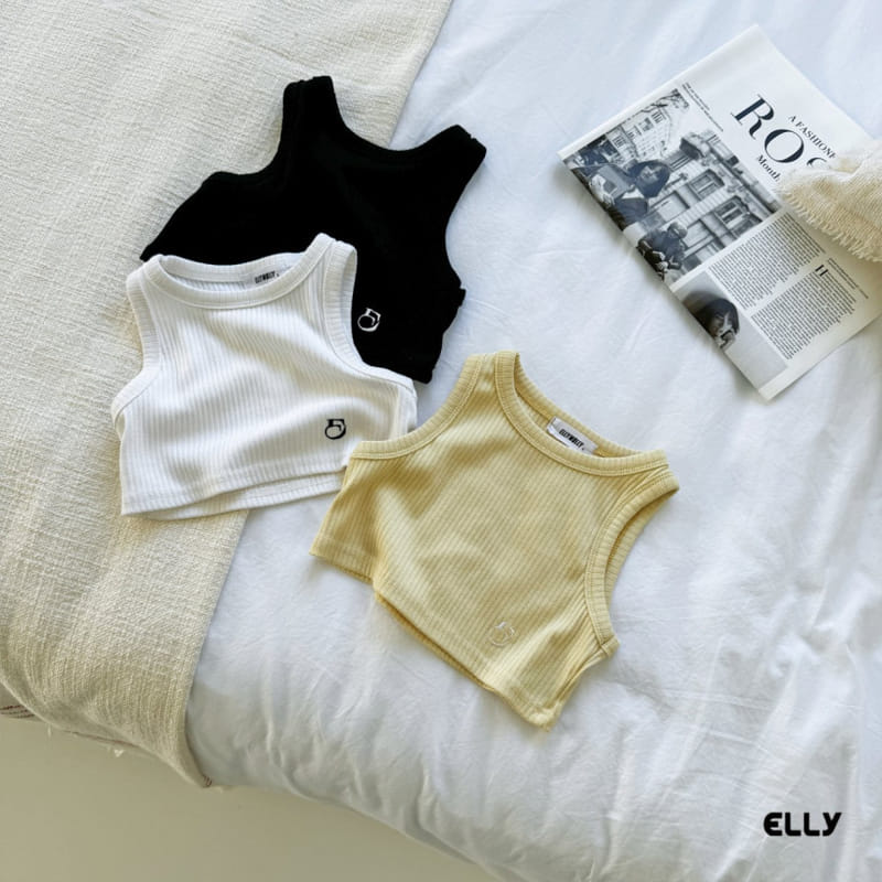 Ellymolly - Korean Children Fashion - #magicofchildhood - Vanilla Crop Sleeveless