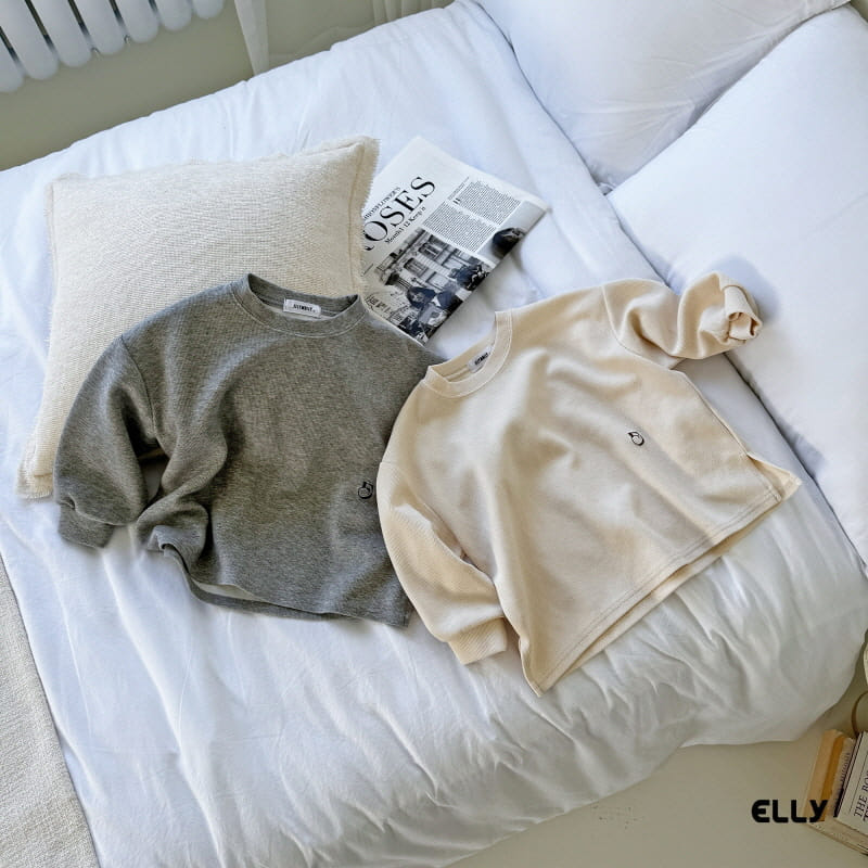 Ellymolly - Korean Children Fashion - #magicofchildhood - Initials Slit Tee