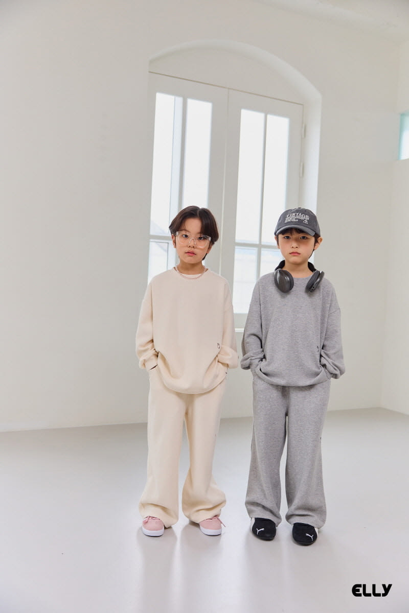 Ellymolly - Korean Children Fashion - #magicofchildhood - Initials Wide Pants - 9