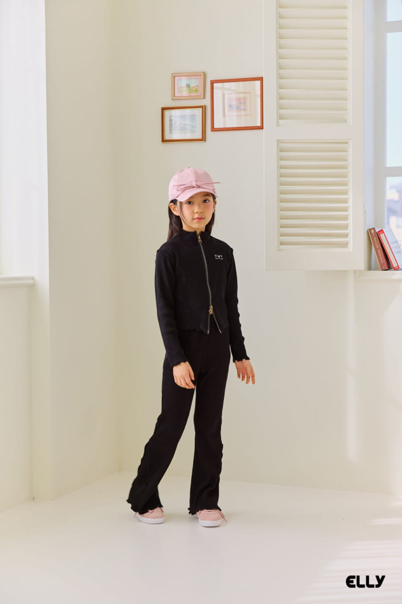Ellymolly - Korean Children Fashion - #minifashionista - Side Slit Boots Cut Pants - 11
