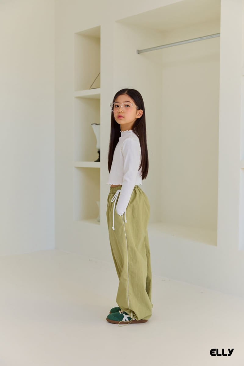 Ellymolly - Korean Children Fashion - #minifashionista - Side Ribbon String Pants - 7