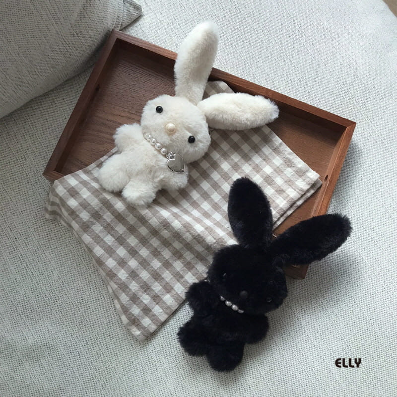 Ellymolly - Korean Children Fashion - #minifashionista - Big Rabbit Key Ring - 6