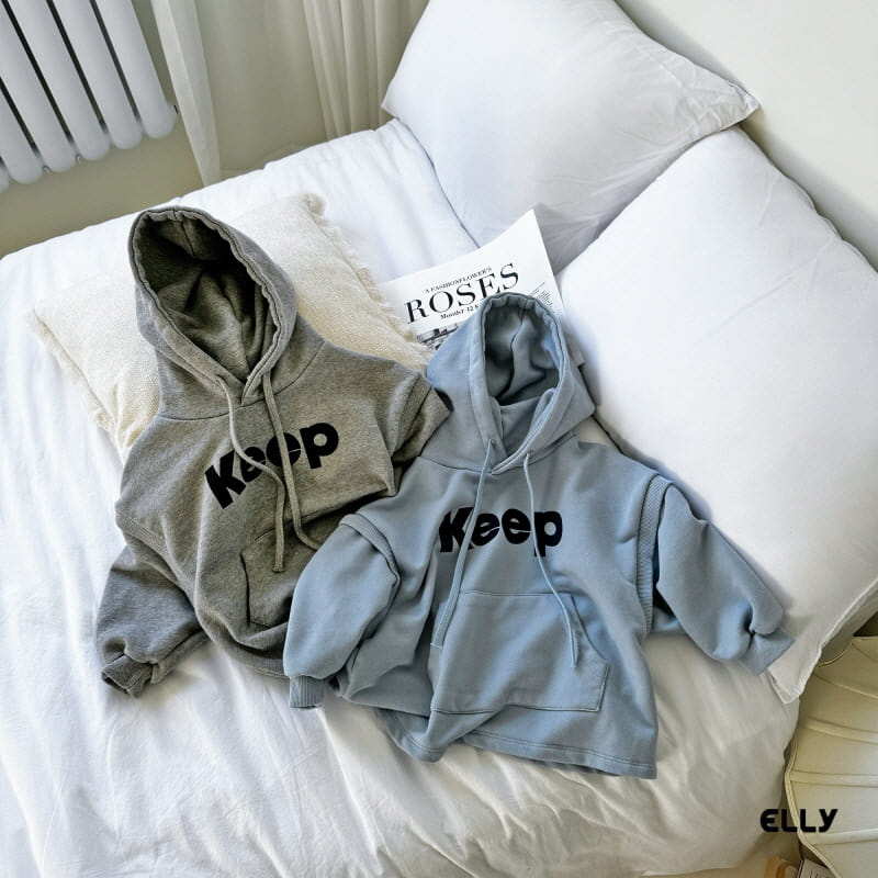 Ellymolly - Korean Children Fashion - #minifashionista - Keep Layer Hoody Tee