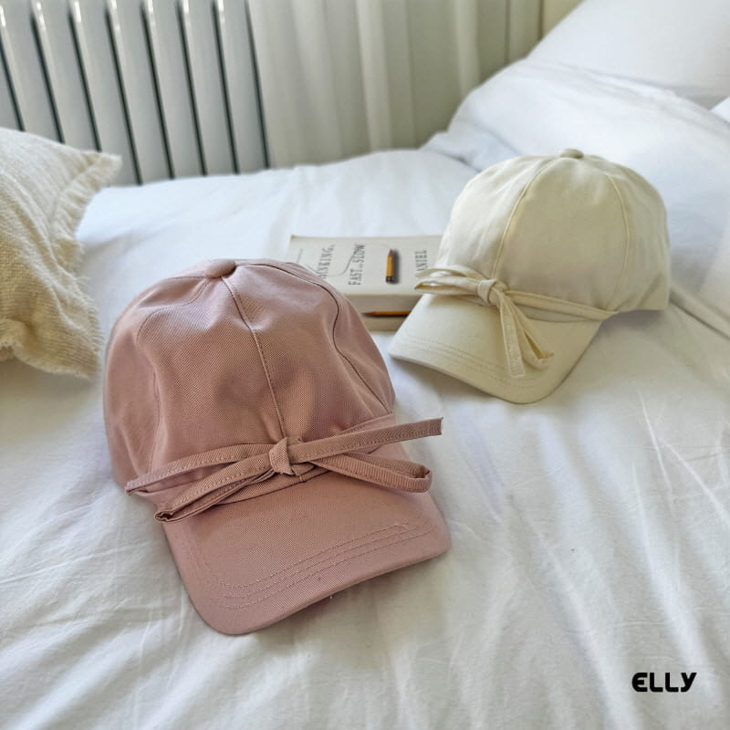 Ellymolly - Korean Children Fashion - #prettylittlegirls - Ribbon Ball Cap - 5