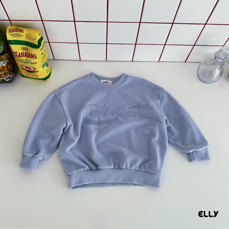Ellymolly - Korean Children Fashion - #toddlerclothing - Capitalism Sweatshirt - 4