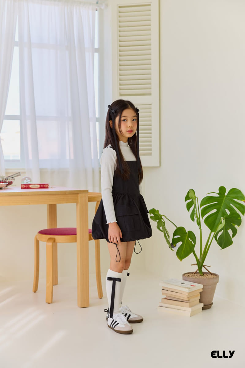 Ellymolly - Korean Children Fashion - #todddlerfashion - Big Pocket Balloon One-Piece - 3