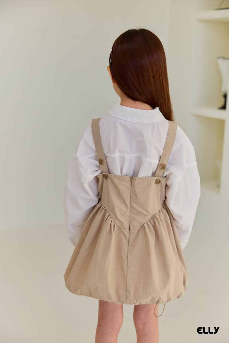 Ellymolly - Korean Children Fashion - #todddlerfashion - Big Pocket Balloon One-Piece - 4