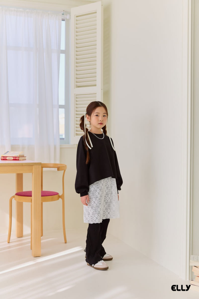 Ellymolly - Korean Children Fashion - #toddlerclothing - Lace Sleeveless One-Piece - 3