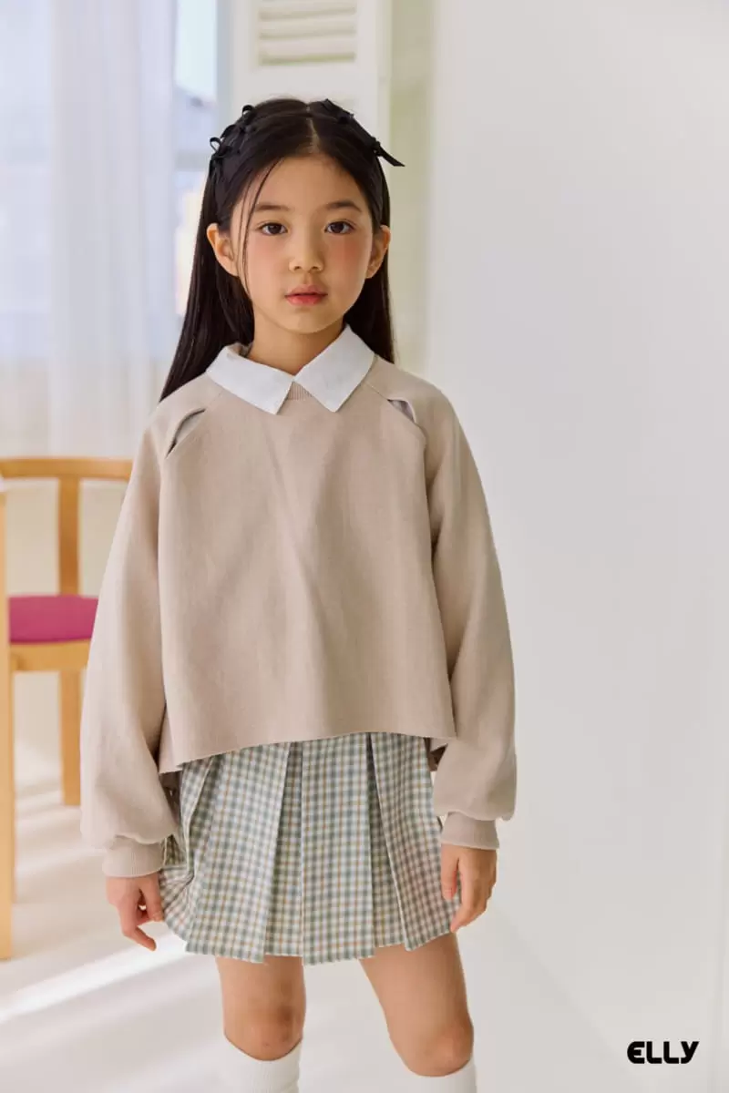 Ellymolly - Korean Children Fashion - #toddlerclothing - Raglan Slit Sweatshirt - 2