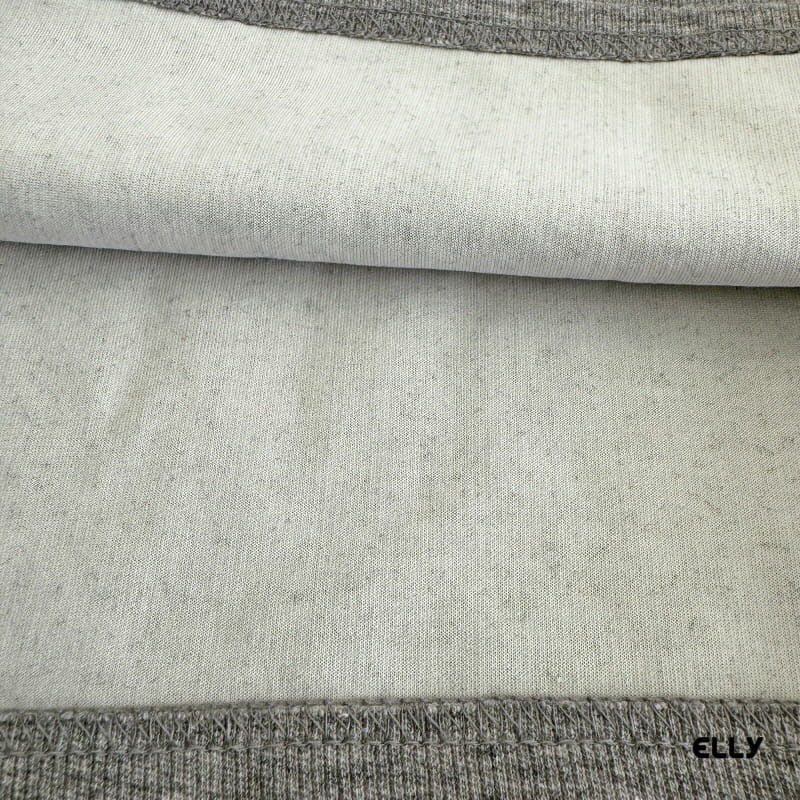 Ellymolly - Korean Children Fashion - #toddlerclothing - Initials Slit Tee - 5