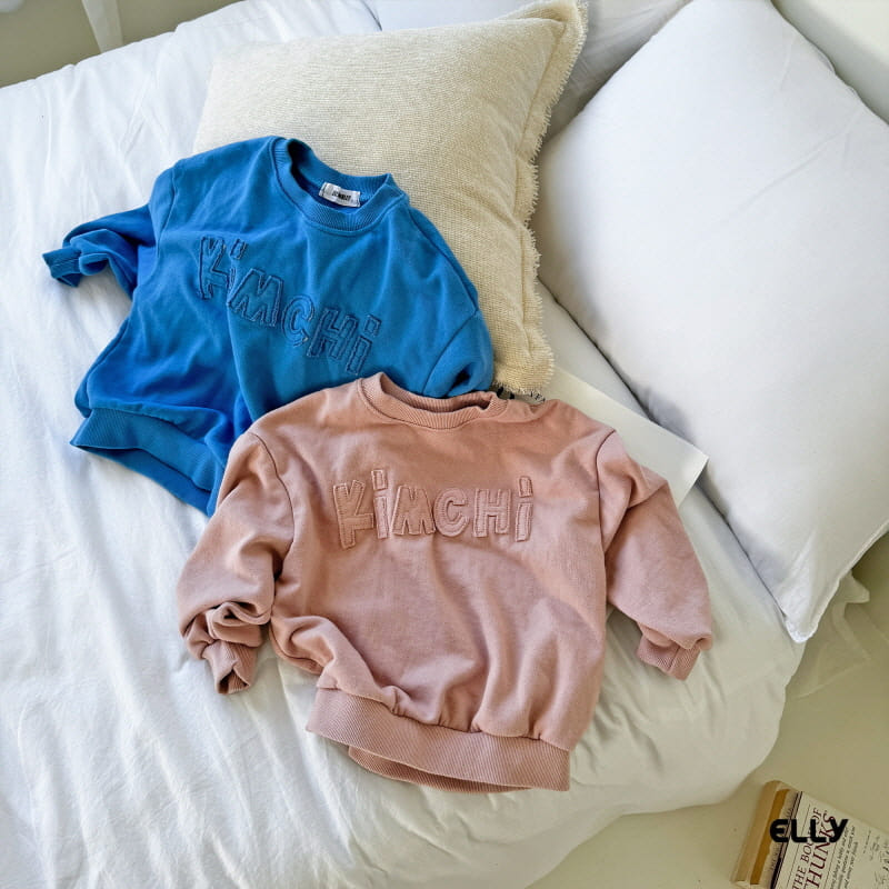 Ellymolly - Korean Children Fashion - #toddlerclothing - Kimchi Sweatshirt