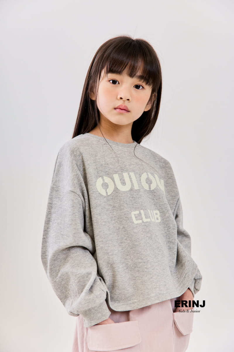Erin J - Korean Children Fashion - #childofig - OUI Crop Sweatshirt - 2