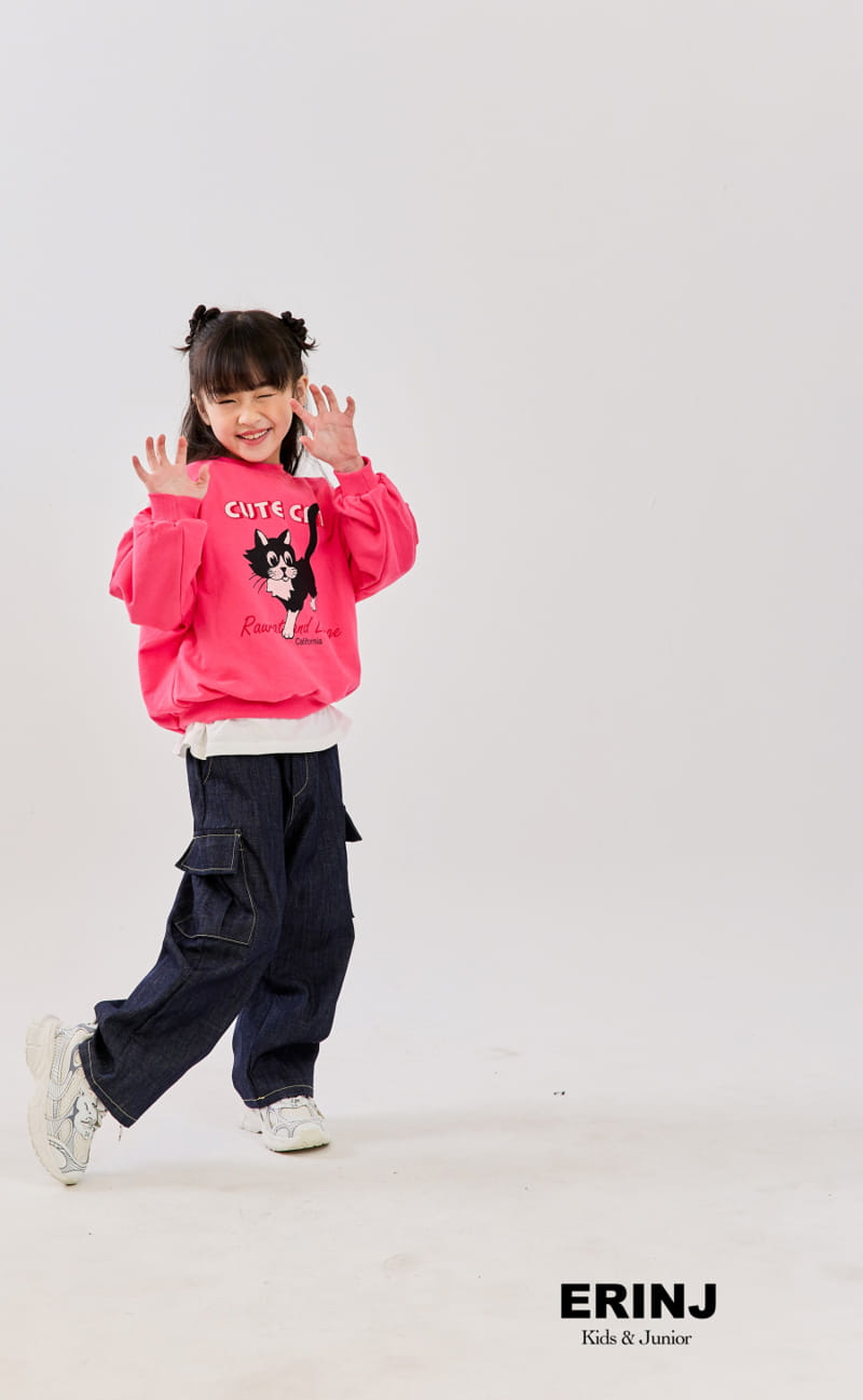 Erin J - Korean Children Fashion - #childofig - Cat Sweatshirt - 3