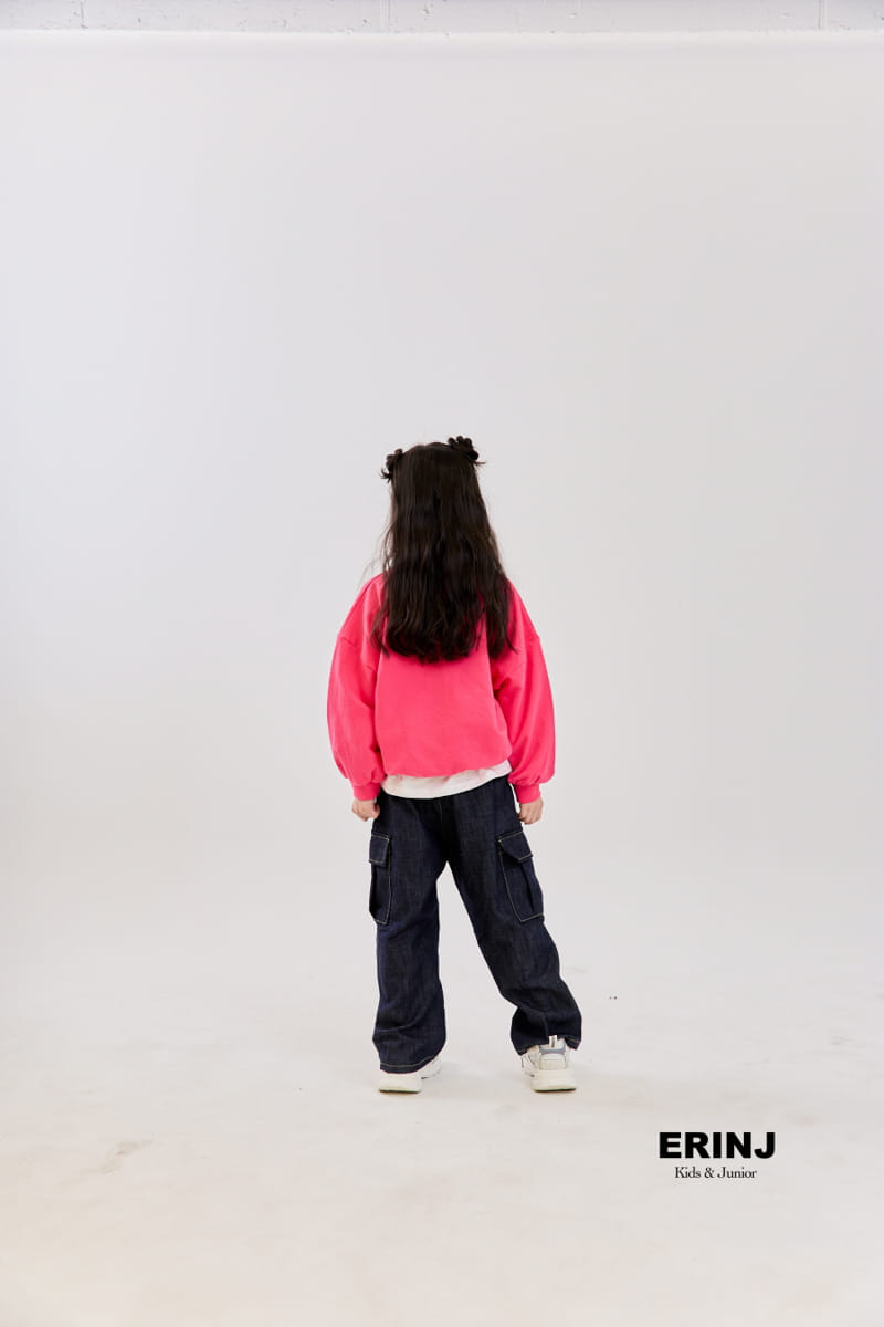 Erin J - Korean Children Fashion - #childofig - Denim Cargo Pants - 9