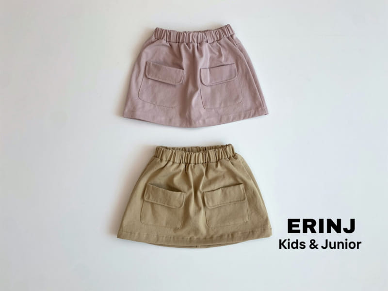 Erin J - Korean Children Fashion - #childrensboutique - Pocket Skirt