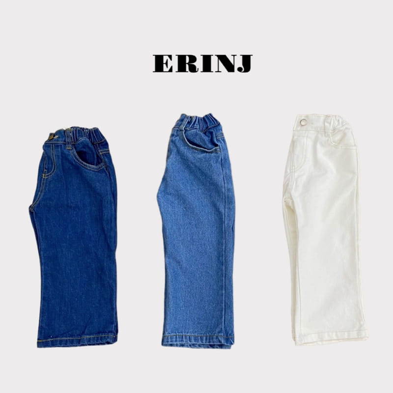 Erin J - Korean Children Fashion - #childrensboutique - Wide Denim Pants - 11