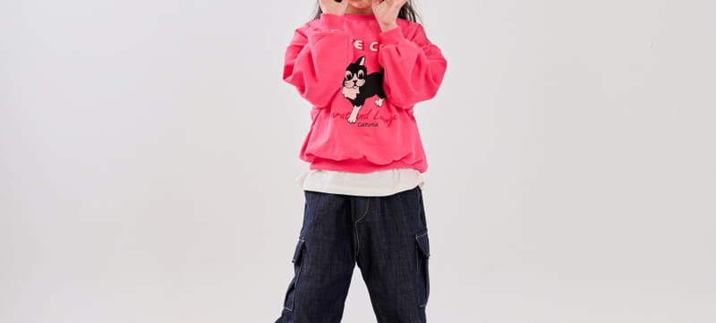 Erin J - Korean Children Fashion - #childofig - Cat Sweatshirt - 4