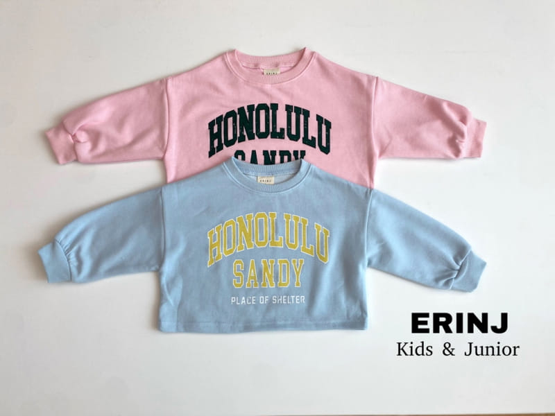 Erin J - Korean Children Fashion - #childrensboutique - Sandy Crop Sweatshirt
