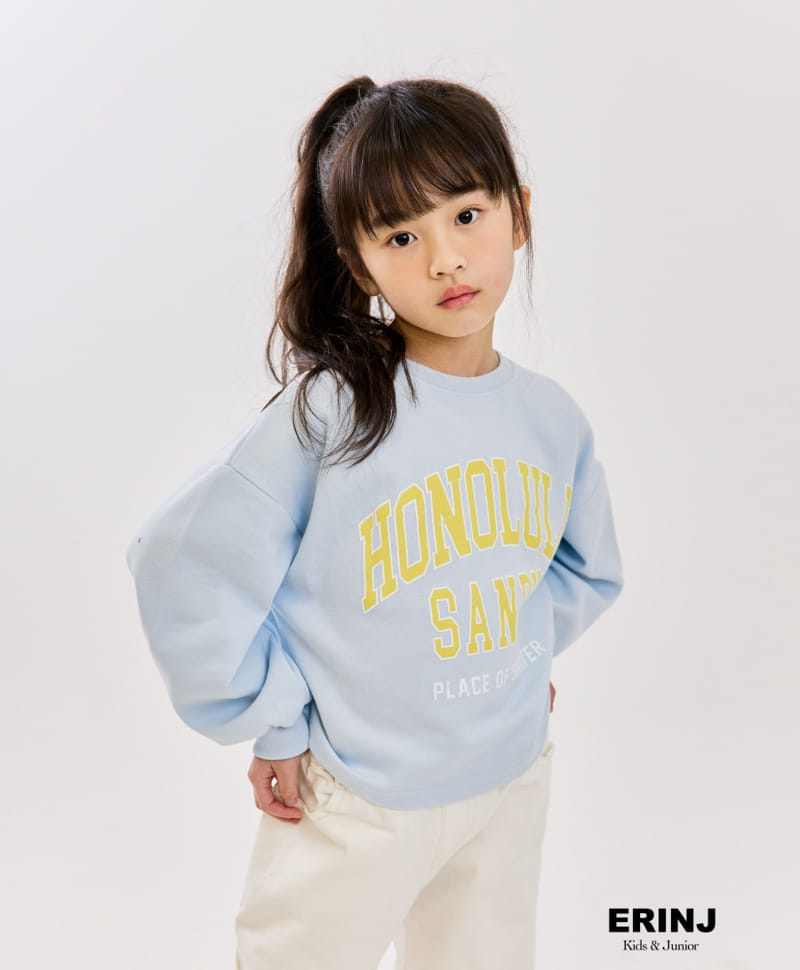 Erin J - Korean Children Fashion - #designkidswear - Sandy Crop Sweatshirt - 2