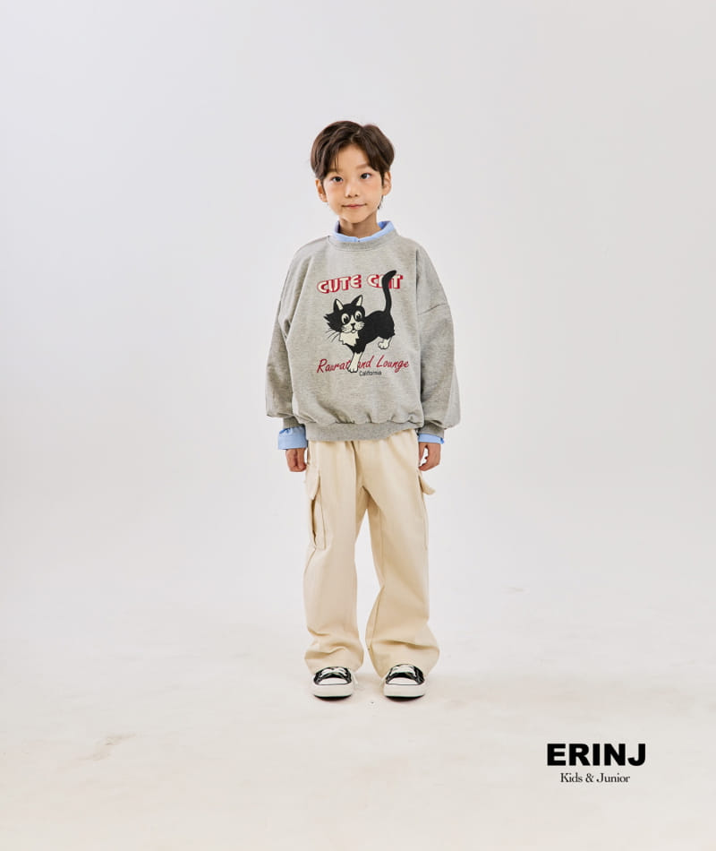 Erin J - Korean Children Fashion - #discoveringself - Cat Sweatshirt - 6