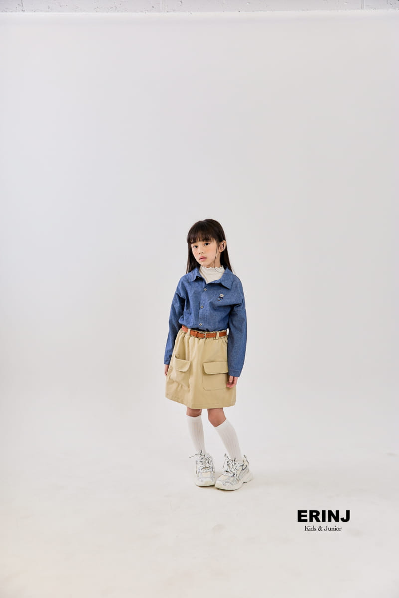 Erin J - Korean Children Fashion - #fashionkids - Bear Embroidery Shirt - 5