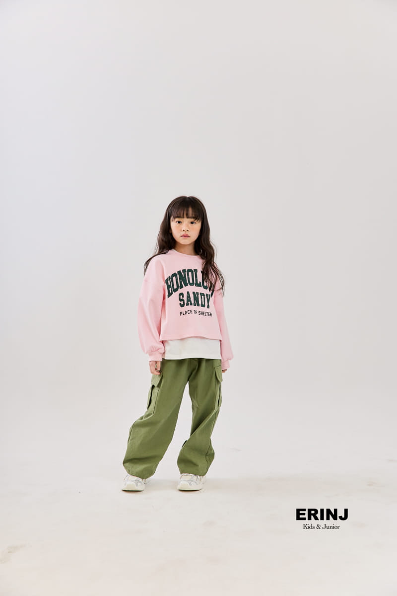 Erin J - Korean Children Fashion - #kidsshorts - Sandy Crop Sweatshirt - 5
