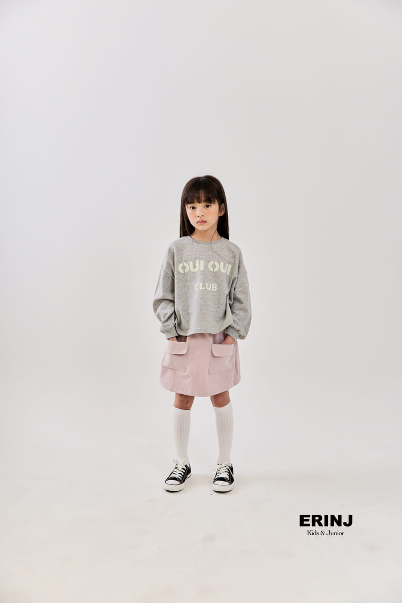 Erin J - Korean Children Fashion - #kidsstore - OUI Crop Sweatshirt - 9