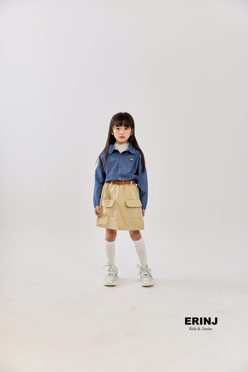 Erin J - Korean Children Fashion - #kidsstore - Pocket Skirt - 6