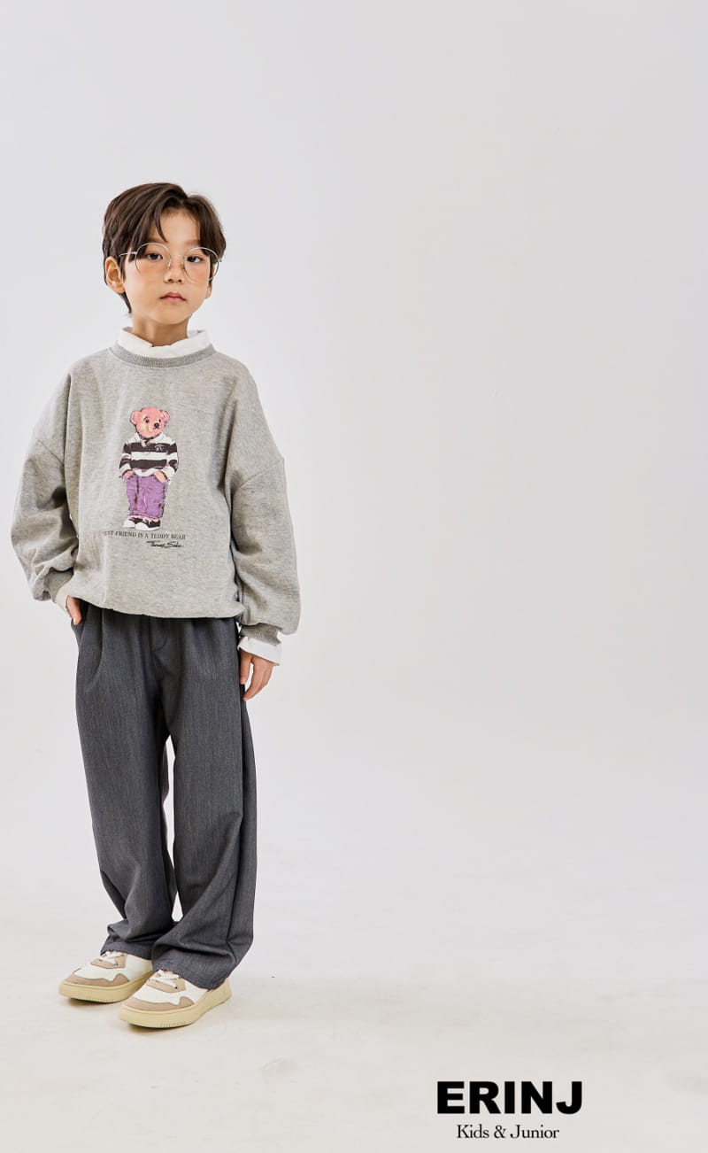 Erin J - Korean Children Fashion - #kidsstore - Bear Sweatshirt - 8