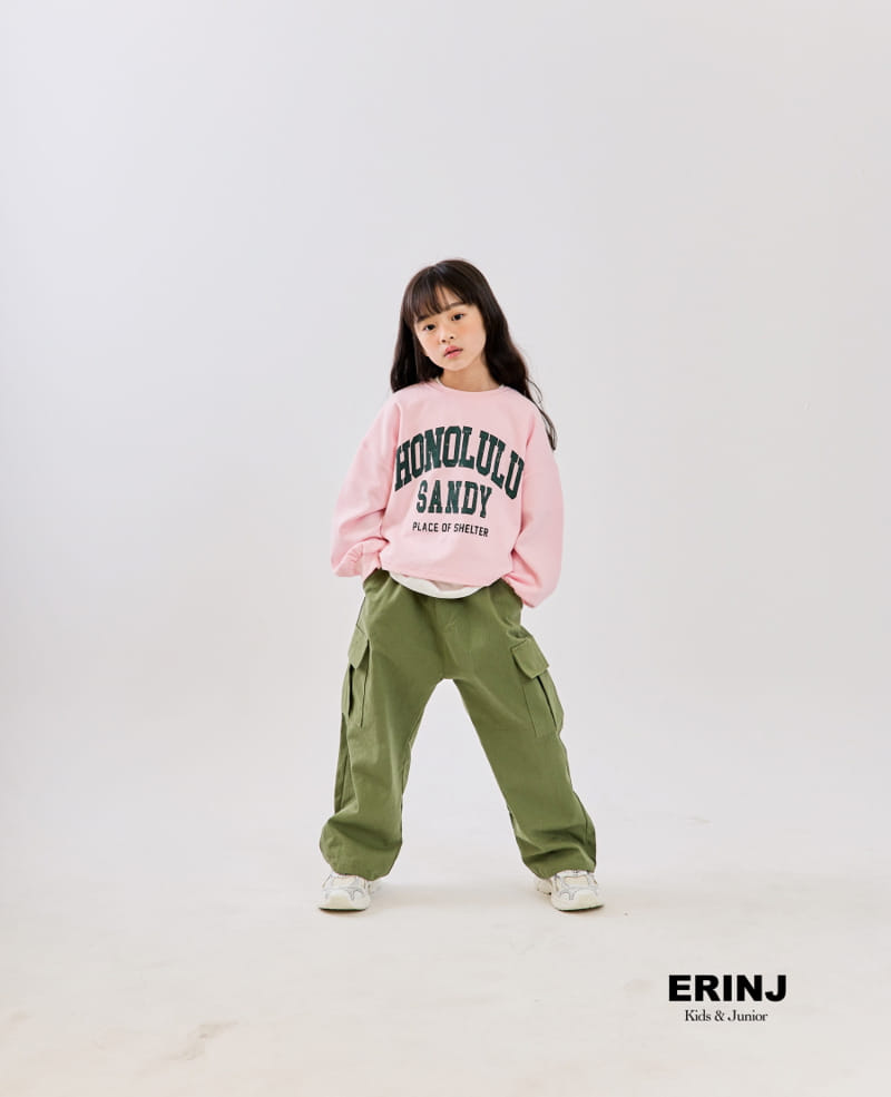 Erin J - Korean Children Fashion - #kidsstore - Sandy Crop Sweatshirt - 6