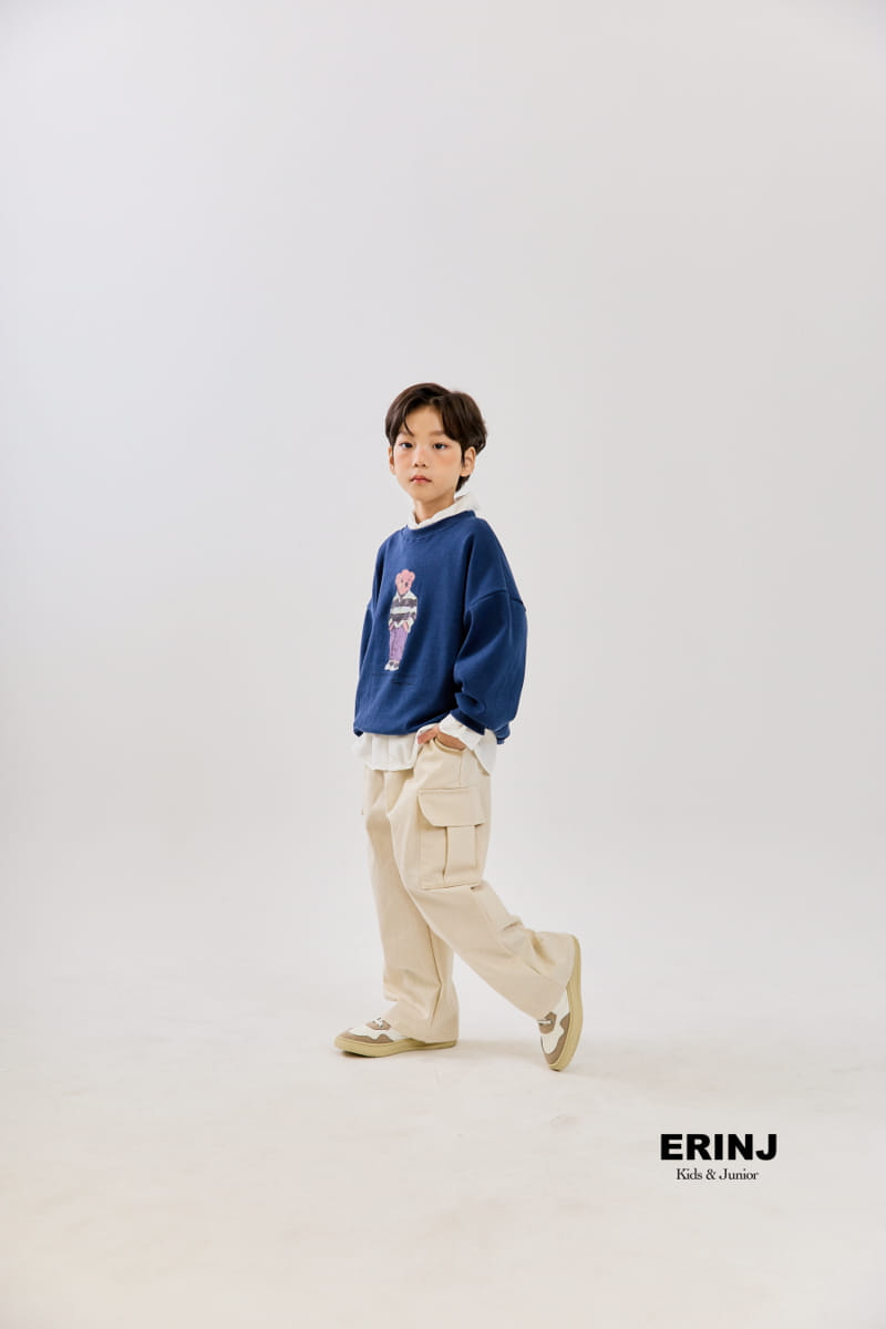 Erin J - Korean Children Fashion - #kidzfashiontrend - Denim Cargo Pants - 2