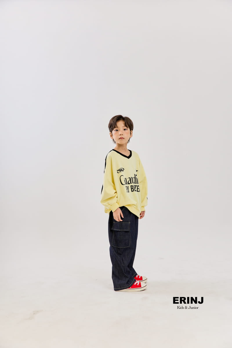 Erin J - Korean Children Fashion - #prettylittlegirls - Denim Cargo Pants - 7