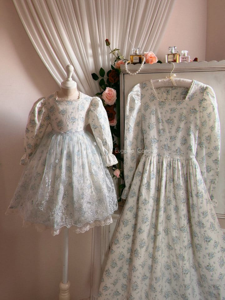 Eugenie Candies - Korean Children Fashion - #childrensboutique - Blue Dress