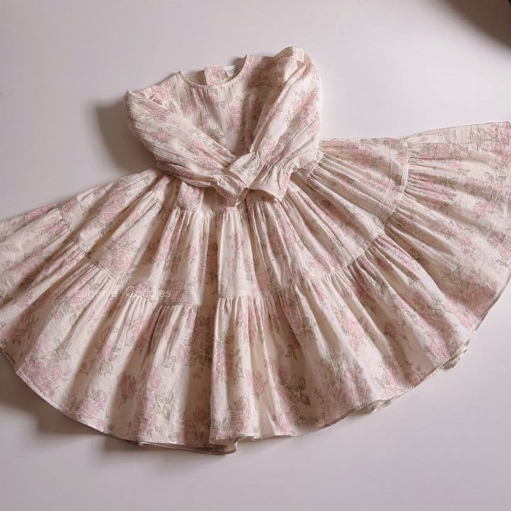 Eugenie Candies - Korean Children Fashion - #designkidswear - Blooming Cancan Dress - 4